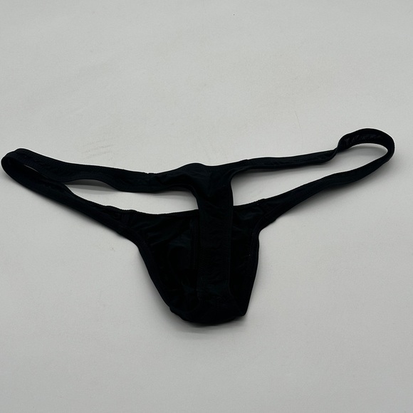 Men’s Sexy String Black Thong large - Picture 4 of 7